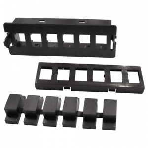 Insert for 6 MPO adapters in place of the MPO cassette